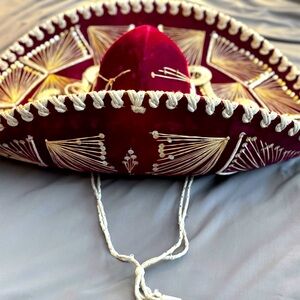 Vintage 25" authentic Mexican sombrero Pigalle xxxx brand.